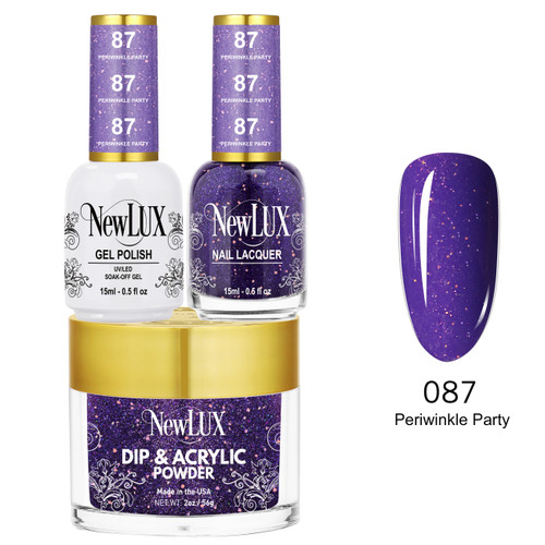 NewLux Combo - #087 Periwinkle Party