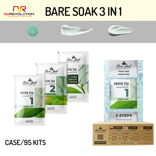 Bare Soak 3in1 Green Tea Case/95kits