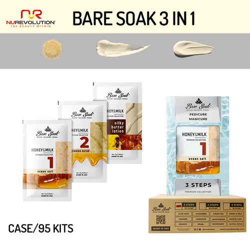 Bare Soak 3in1 Honey & Milk Case/95kits
