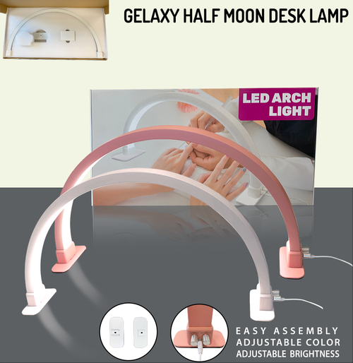 Gelaxy LED HALF MOON DESK LAMP (CHOOSE YOUR COLOR)