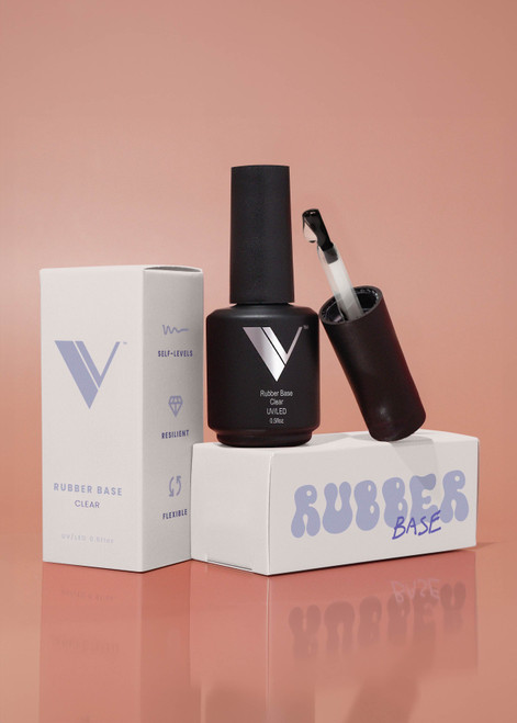 V Rubber Base .5oz - #Clear
