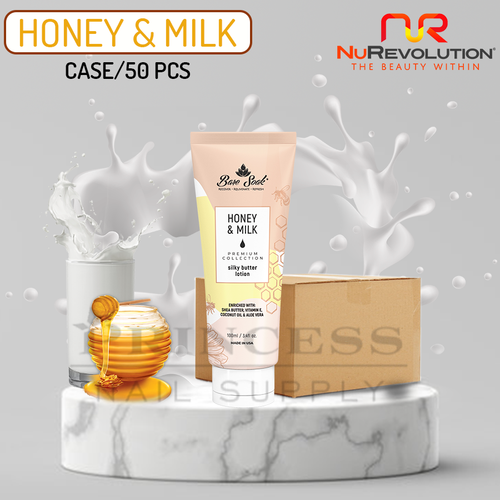 Bare Soak New Packaging Lotion 3.4oz - Honey & Milk