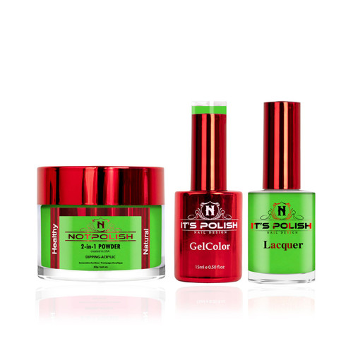 NotPolish Combo #M 100 - Hot Lime Bling