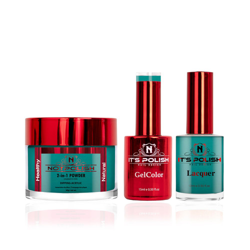 NotPolish Combo #M 106 - Don't Kiss and Teal