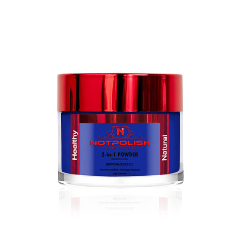 NotPolish Dip|Acrylic 2oz #OG122 - Blue Ball