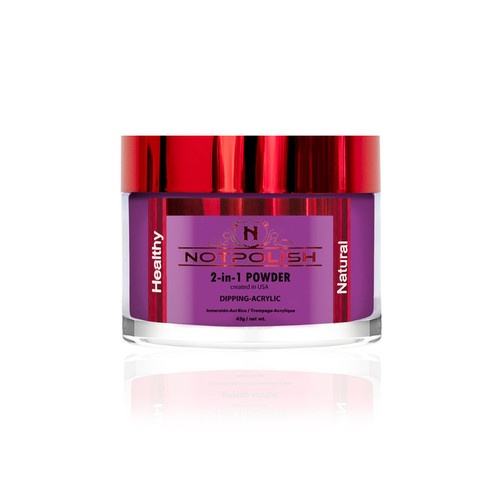 NotPolish Dip|Acrylic 2oz #M014 - Smoke Purple