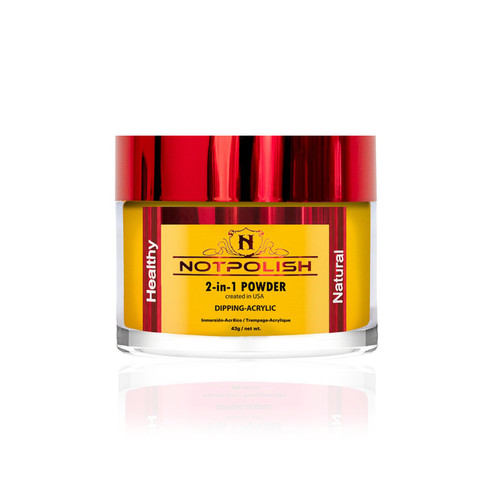NotPolish Dip|Acrylic 2oz #M015 - Sunflower