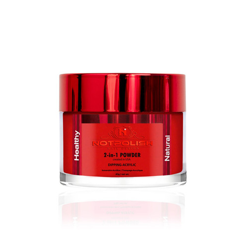 NotPolish Dip|Acrylic 2oz #M059 - Fire Engine