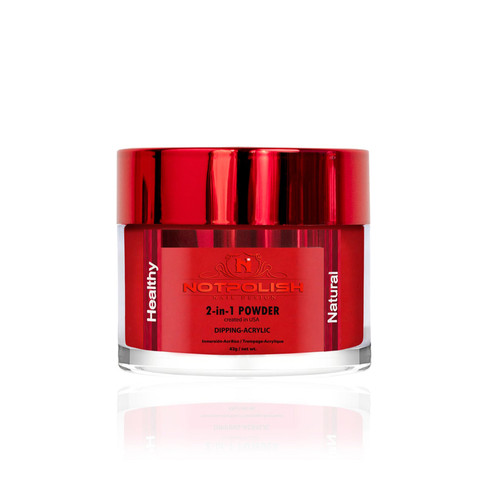 NotPolish Dip|Acrylic 2oz #M076 - Red Cap