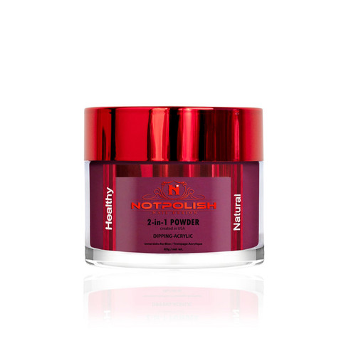 NotPolish Dip|Acrylic 2oz #M113 - Big Plum