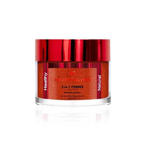 NotPolish Dip|Acrylic 2oz #OG164 - Dark Orange