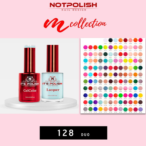 NotPolish Duo - 128 colors (#M001-#M128)($6.75 each duo)