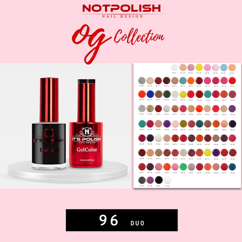NotPolish Duo - 96 colors (#OG101-#OG194, Black,White)($6.75 each duo)