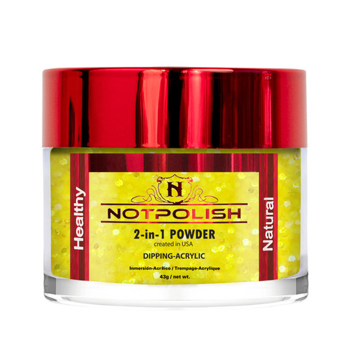 NotPolish Dip|Acrylic 2oz Glow #G10 Lightning Strike