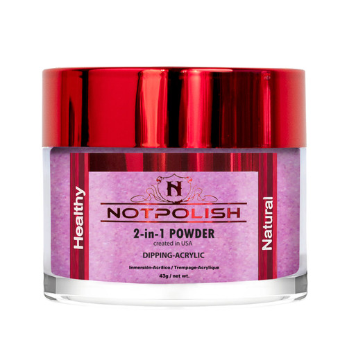 NotPolish Dip|Acrylic 2oz Glow #G17 Juicy Berry