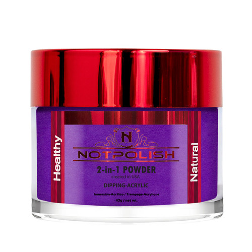 NotPolish Dip|Acrylic 2oz Glow #G31 Egg Plant