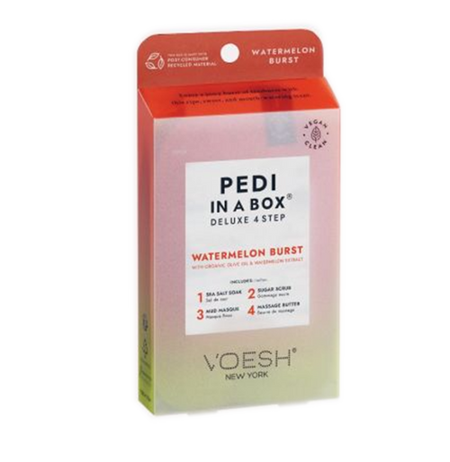 Voesh - Pedi 4 Step Deluxe - Watermelon (VPC208WTR ) #23147