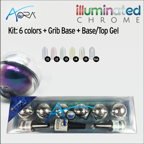 Aora Kit/9pcs - Chrome Illuminated