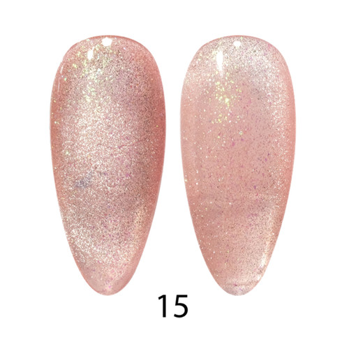DC 9D Cat Eye Gel Unicorn #15 Congh Shell