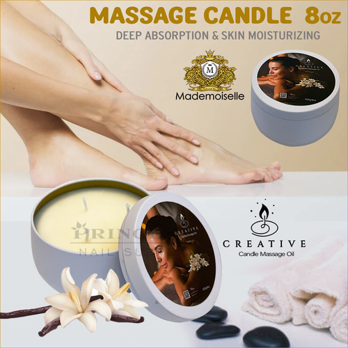 Mademoiselle Massage Candle 8oz Vanila