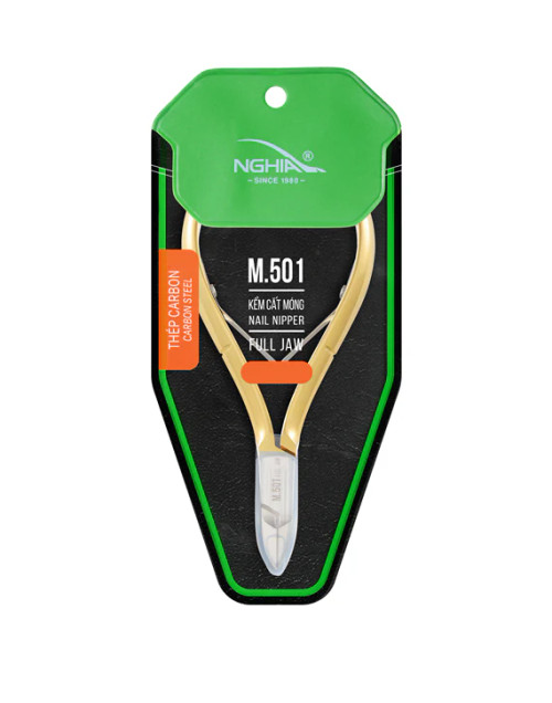 Nghia Cuticle Nipper - D-501 (Hard Steel, Full Jaw)