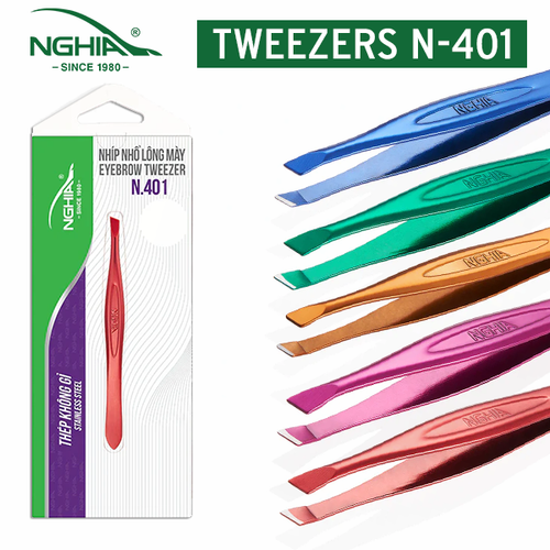 Nghia Tweezers N-401 Slanted head