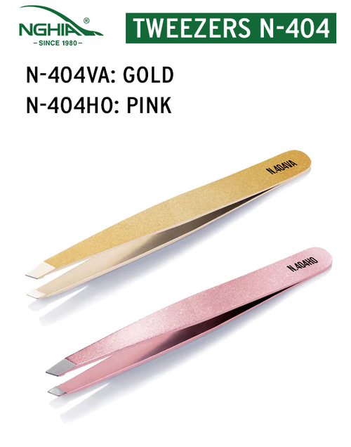 Nghia Tweezers N-404 Straight Blades