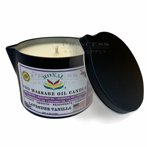 Royal Massage Oil Candle 6oz Lavender Vanilla