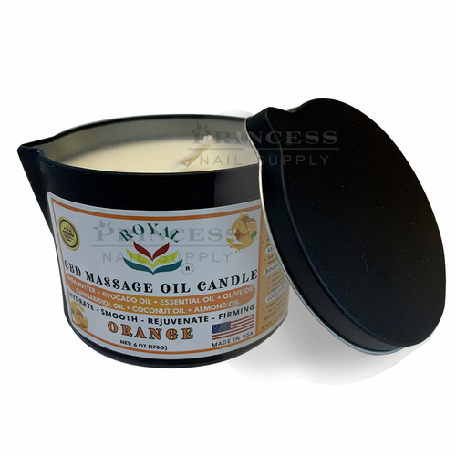 Royal Massage Oil Candle 6oz Orange