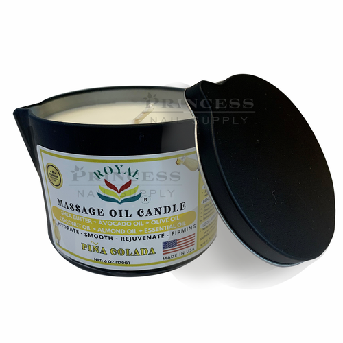 Royal Massage Oil Candle 6oz Pina Colada