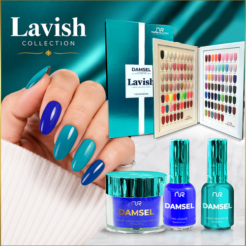NR Lavish Combo #1 - #120 (Out of Stock #28) = 119 colors x $10, Free 3 LED Cordless Lamp 48w (value $300) + 2 Booklets