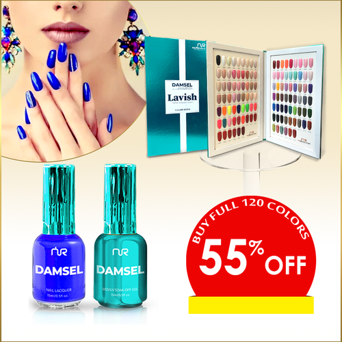 NR Lavish Duo #1 - #120 (Out of Stock #28) = 119 colors x $2.90, Free 1 Booklet