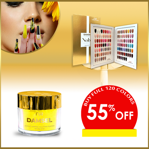 NR Noble Dip #1 - #120 = 120 colors x $4.31, Free 1 Booklet