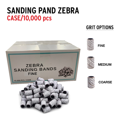 PND Sanding Band - Zebra Case/10,000pcs.  Choose your Grit