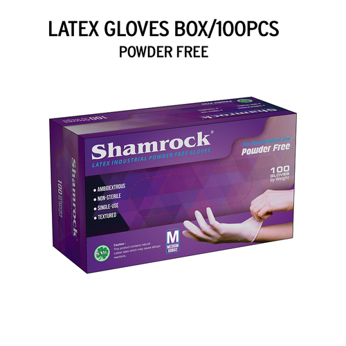 Shamrock Latex Glove - Medium Size