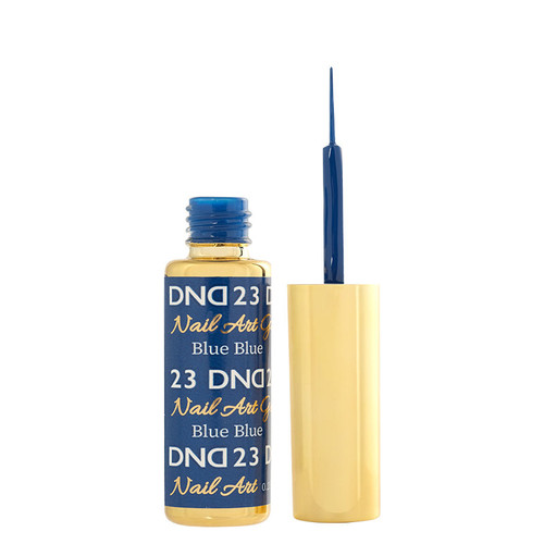 DND Gel Art Liner - DND23 Glassic Blue