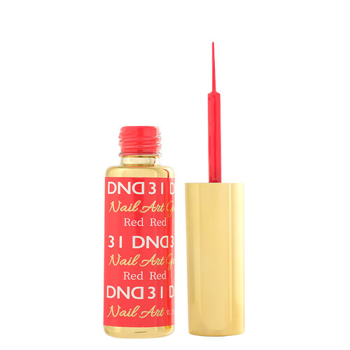 DND Gel Art Liner - DND31 Glassic Red