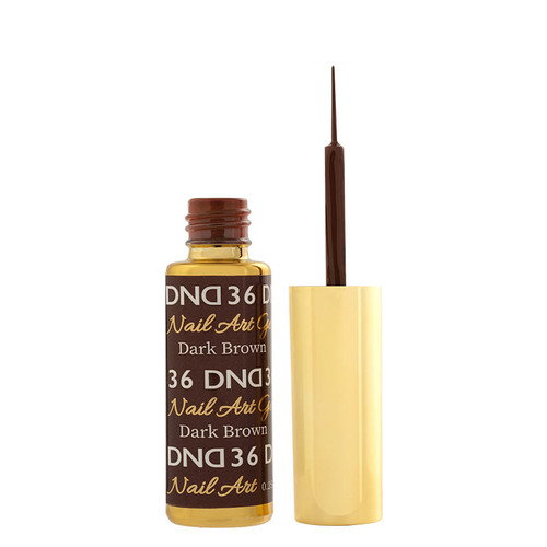 DND Gel Art Liner - DND36 Glassic Drak Brown