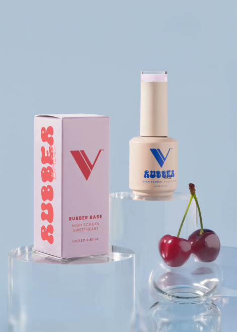 V Rubber Base .5oz - #HighSchool SweetHeart