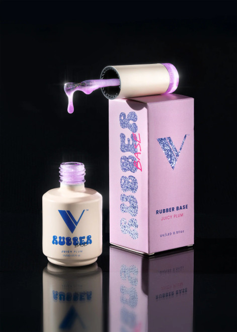 V Rubber Base .5oz - #Juicy Plum 
