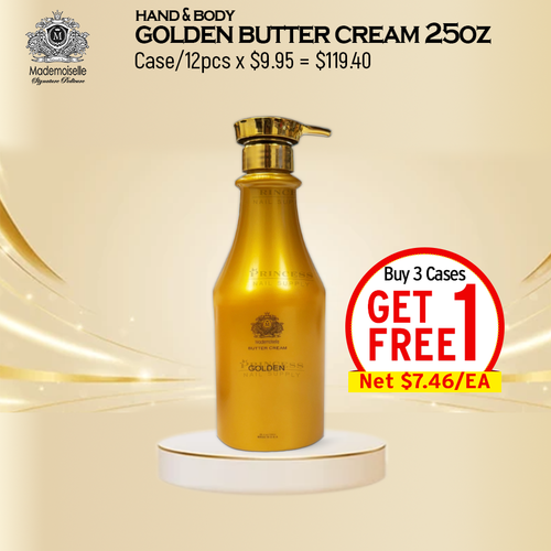Mademoiselle Butter Cream 25oz - Golden
