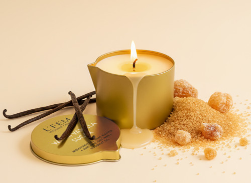L'Fem Massage Candle 8oz - Warm Vanilla Sugar