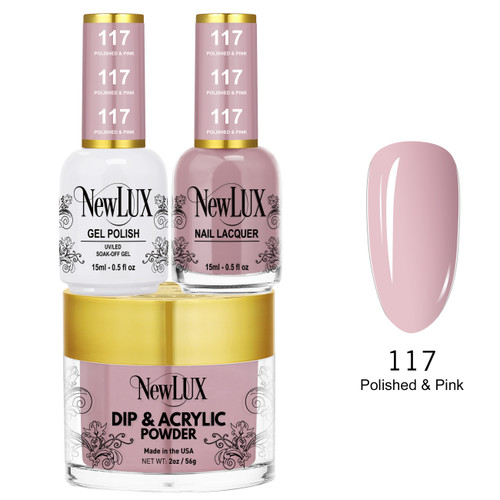 NewLux Combo - #117 Polished & Pink