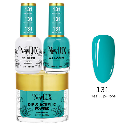 NewLux Combo - #131 Teal Flip-Flops