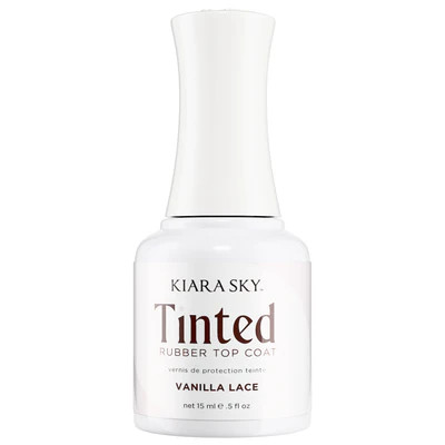 Kiara Sky Tinted Rubber Top #TNT01 Vanilla Lace