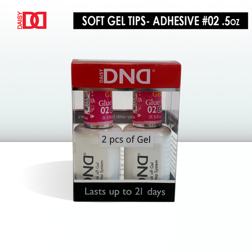 DND Duo Soft Tips Adhesive #2 (Gel-E Tip Base Glue 02)