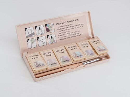 Mahni Cream Gel Texture Palette/6 colors: #07-12