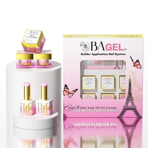 Hyba - BA.Gel - Builder - Paris French Starter Kit