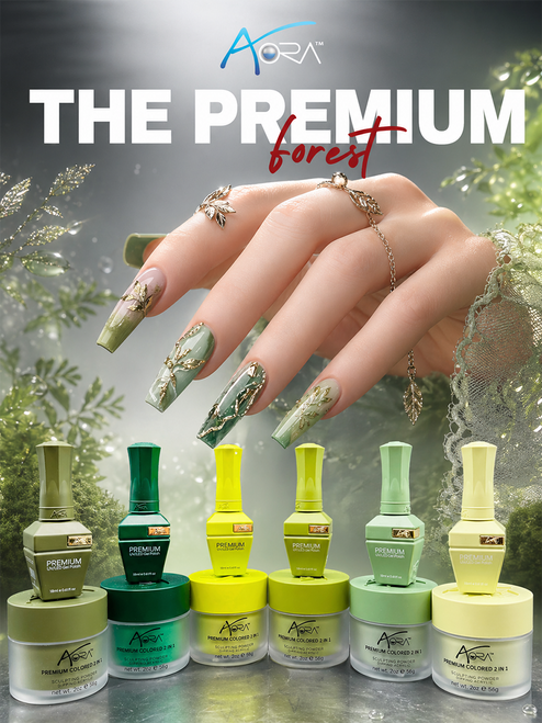 Aora Premium Forest Collection #31 - #36 = 6 colors