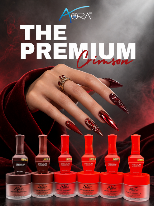 Aora Premium Crimson Collection #49 - #54 = 6 colors